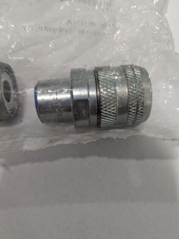 PARKER Hydraulic Hose Coupler: 4 mm, 1/4-18, 5,000 psi Qty 2 PQ-00044