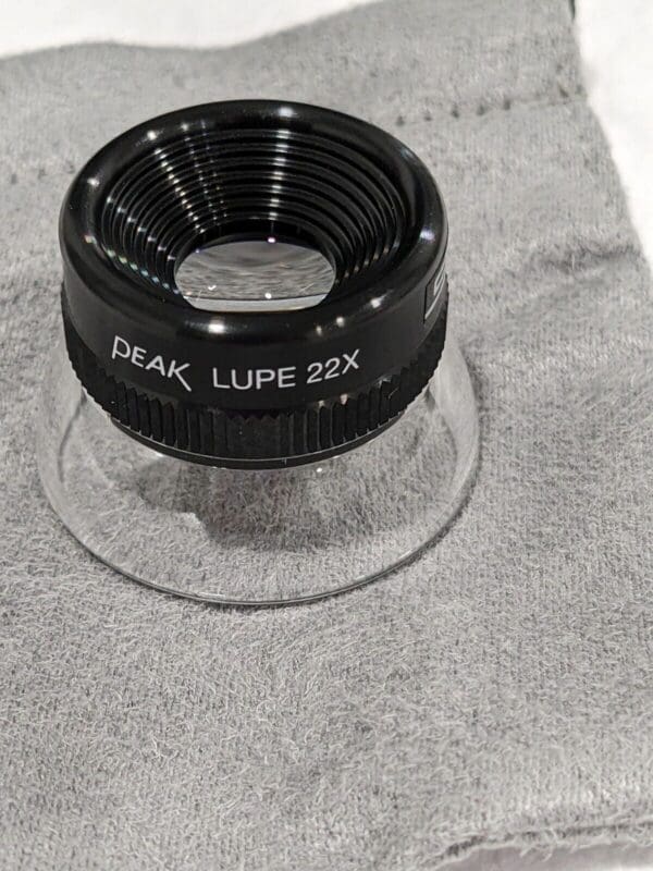 SPI 22x Magnification, Singlet Lens Plastic Loupe 40-152-1