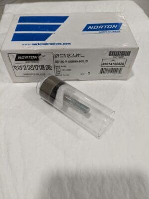 NORTON 1″ Head Diam x 1/2″ Head Thickness Diamond Grinding Pin 69014192428