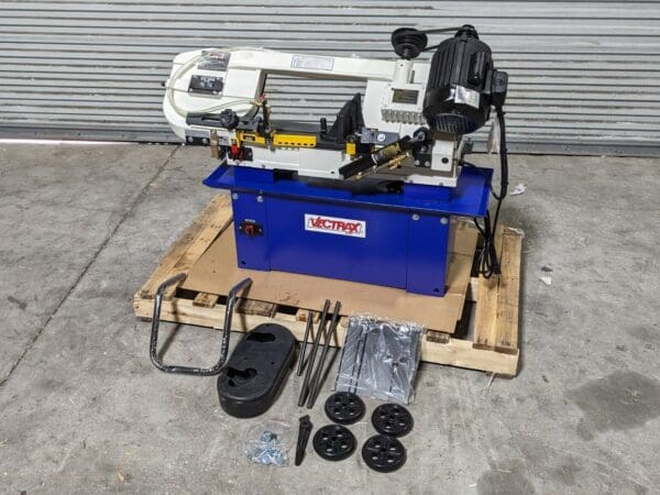 Vectrax 7 x 12 Metal Cutting Bandsaw 4-Speed 90 - 255 FPM 3/4 HP 115/230v