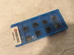 KYOCERA Turning Inserts qty 10: SCMT32.52HQ TN60, Cermet TSJ01060