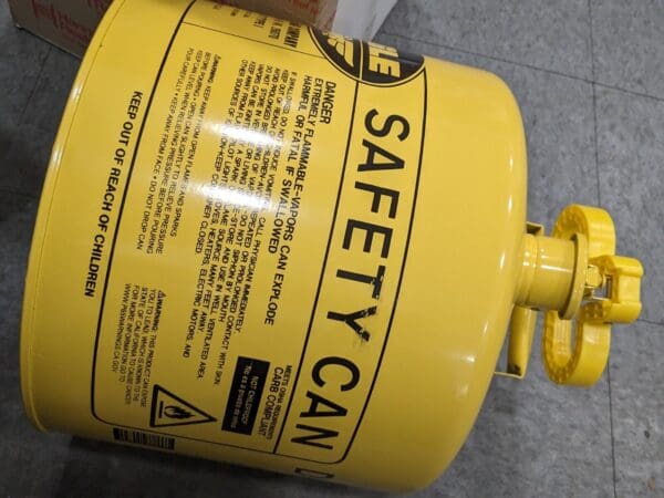 EAGLE Safety Can: 5 gal, Steel UI50SY