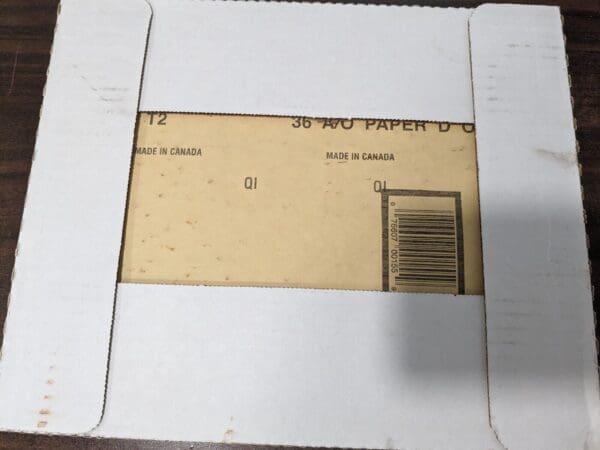 Sanding Sheet: 36 Grit, Aluminum Oxide 25pk 66261111865