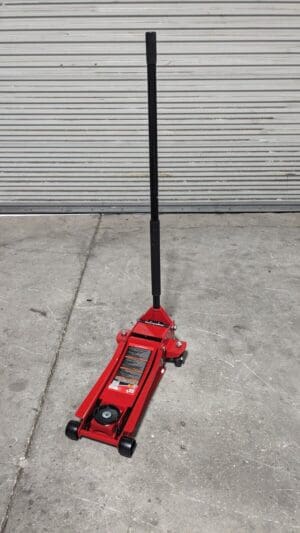 BIG RED Hydraulic Low Profile Steel Service Floor Jack 3 Ton Cap Incomplete