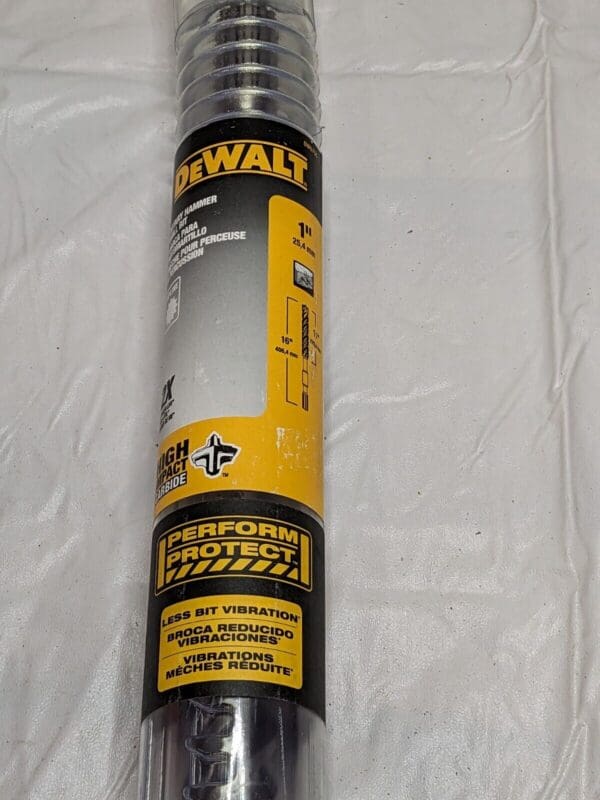 DEWALT Carbide-Tipped Rotary & Hammer Drill Bit 1″ Diam, Spline Shank DW5755