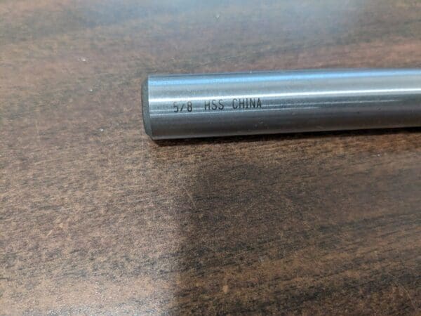 Drill Blank: 5/8″ Dia, 6″ OAL, HSS 01100403