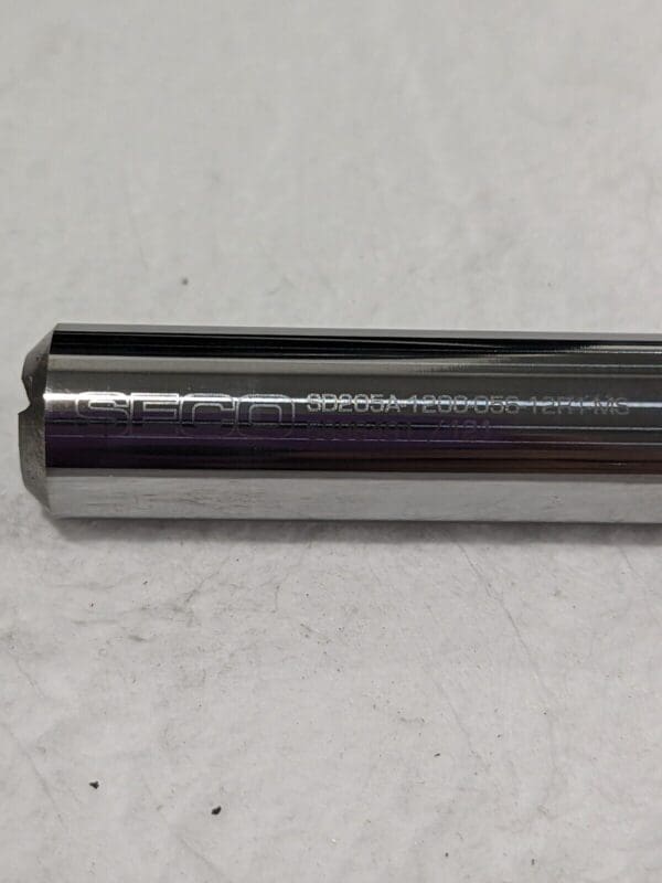 SECO Jobber Drill: 12.00 mm Dia, 140 deg Point, Solid Carbide 10004282