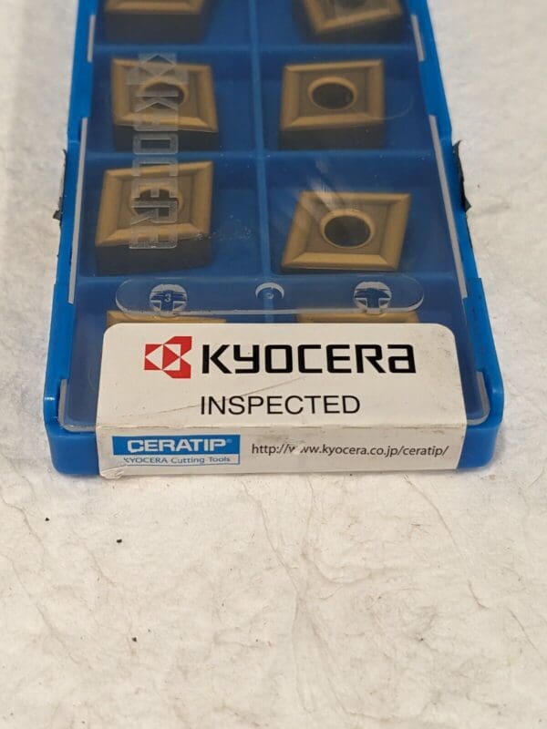 Kyocera Carbide Milling Insert CNMG431 CA4115 Qty 10 8818106