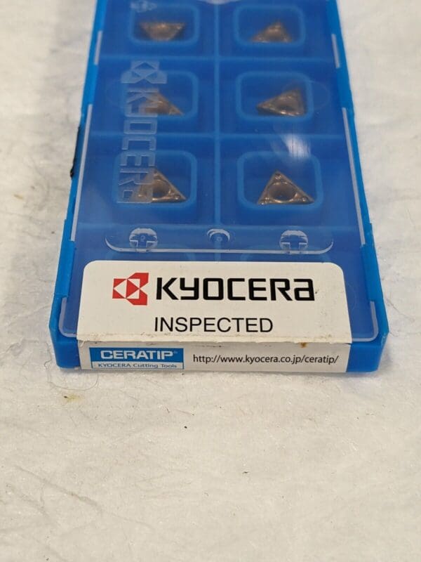 Kyocera Carbide Turning Insert TPMT181505HQ CA5525 Qty 10 TJR06850