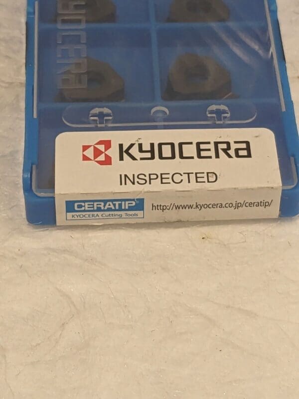 KYOCERA Grooving Insert: TGF32 PR1215, Solid Carbide Qty 10 TKH15505