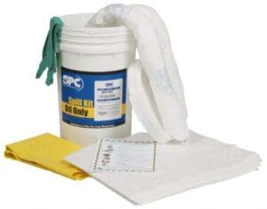 BRADY SPC SORBENTS 9 Gal Capacity Universal Spill Kit 6.5 Gal Bucket SKA-BKT