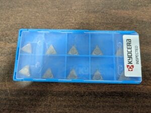 KYOCERA Turning Inserts 10ct TPMR221HQ TN60 Cermet TSJ02895