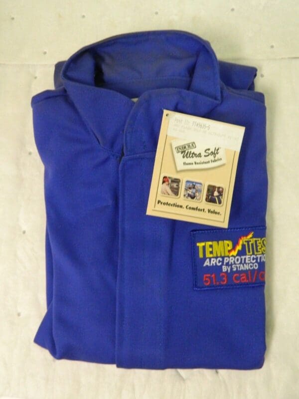 Stanco Temp Test Electric ARC Protection Jacket Size Small 35" Length TT45635-S