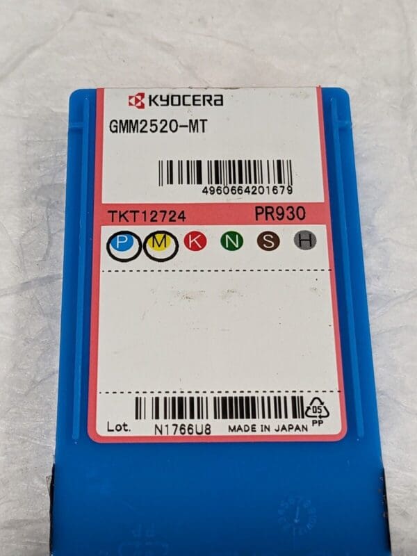 Kyocera Carbide Turning Insert GMM2520MT PR930 Qty 10 TKT12724