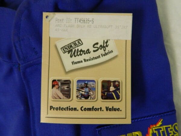 Stanco Temp Test Electric ARC Protection Jacket Size Small 35" Length TT45635-S