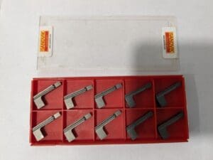 SANDVIK COROMANT Grooving Insert 10pk RG123HBG H13A, Solid Carbide 5741172