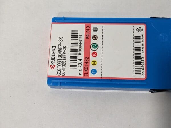 KYOCERA Turning Inserts 5ct CCGT09T304MFPSK PDL010 TLK01432