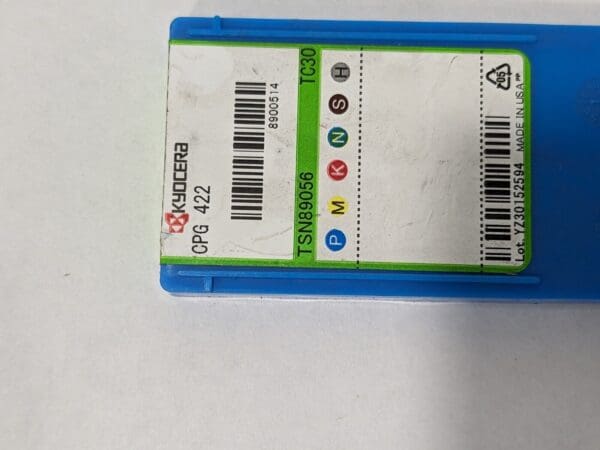 kyocera 10ct inserts CPG422 TC30 tsn89056