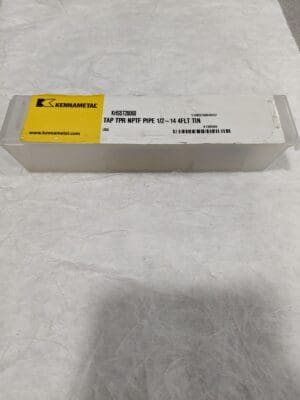 KENNAMETAL Standard Pipe Tap: 1/2-14, NPTF, 4 Flutes 4130588