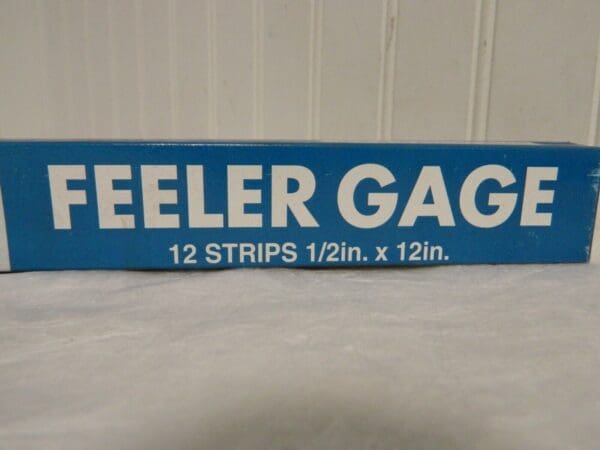 TBI Stainless Steel Feeler Gage 0.007" x 12" x 1/2" QTY 24 SF-7