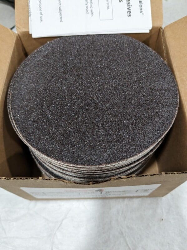 CGW ABRASIVES PSA Disc: 5" Disc Dia, 36 Grit, AO Qty 50 52636