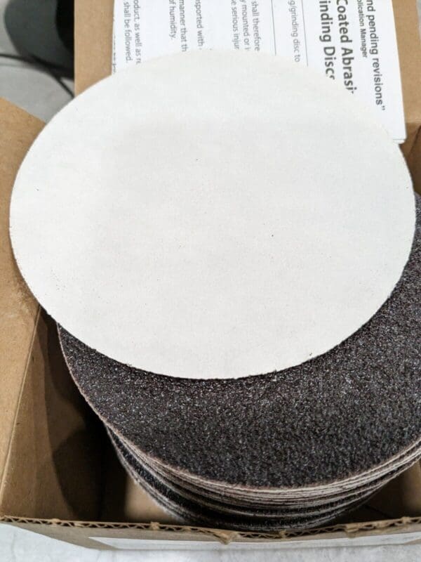 CGW ABRASIVES PSA Disc: 5" Disc Dia, 36 Grit, AO Qty 50 52636