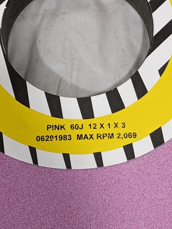 TRU-MAXX Surface Grinding Wheel 12" Dia, 1" Thick, 3" Hole, 60G T1-12P31322-T