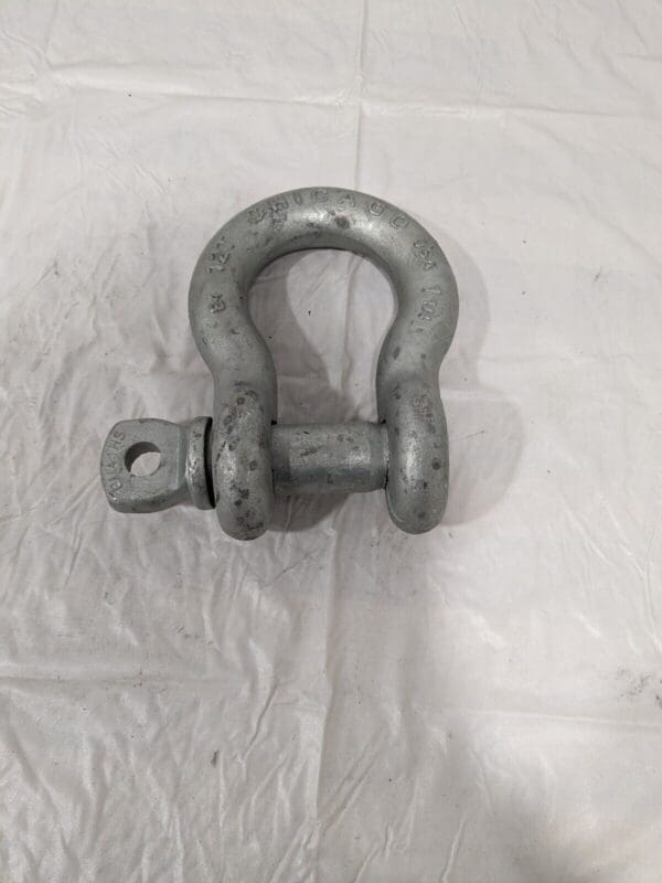 Chicago Screw Pin Anchor Shackle 1-1/4" Galvanized STeel - 12 TON 20160-5