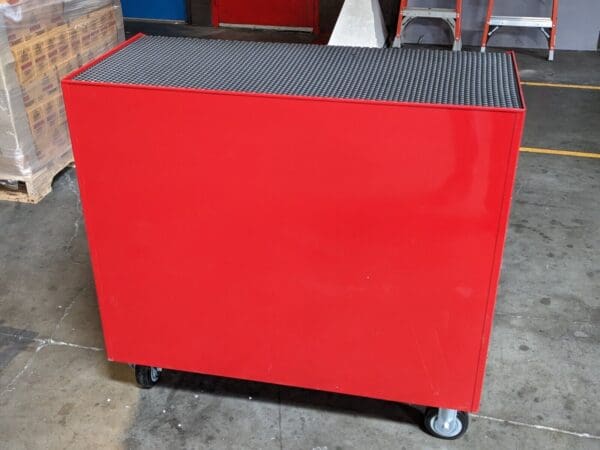 Pro Source Roller Cabinet Tool Box 13 Drawers 41 x 18 x 39 Steel Red