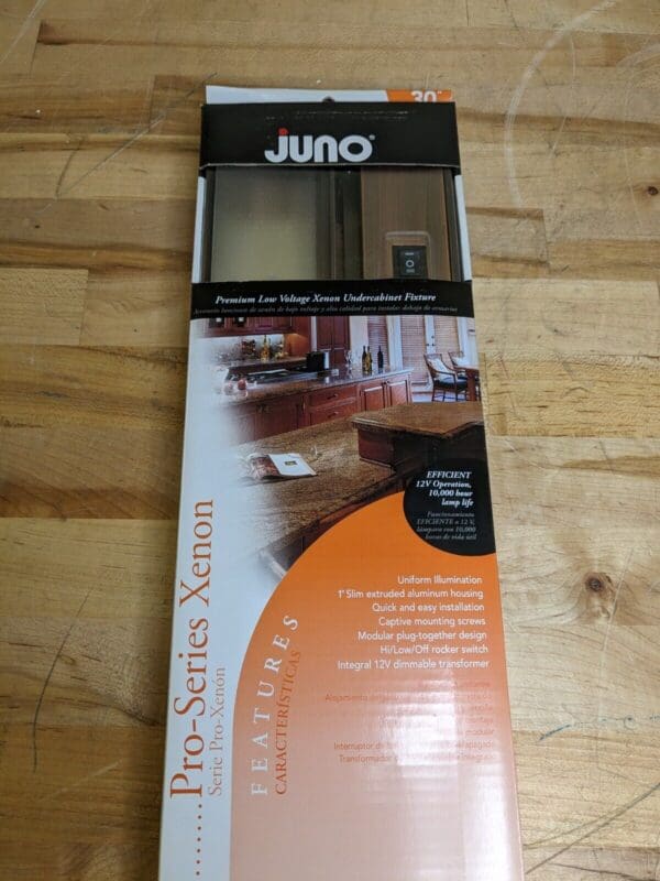 Juno Pro-Series Xenon 30" Bronze Undercabinet Light Fixture UPX430-BZ