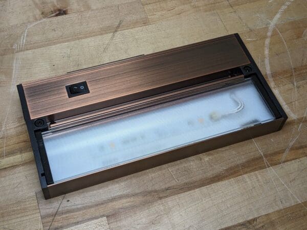 Juno Pro-Series LED 9-1/2" Bronze Undercabinet Light Fixture UPLED09-BZ