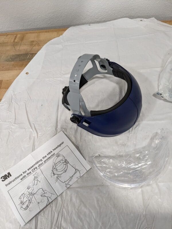 3M pk of 6 Plastic Ratchet Adjusted Headgear visors not included 7000002293