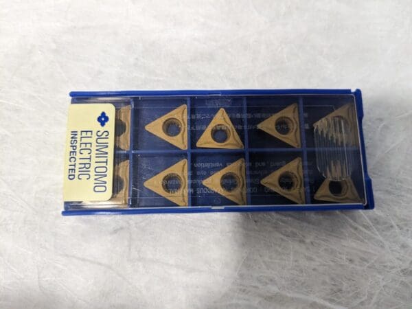 SUMITOMO Turning Inserts 10pk: TPMT32.52ESU AC820P, Carbide 19RJWCV