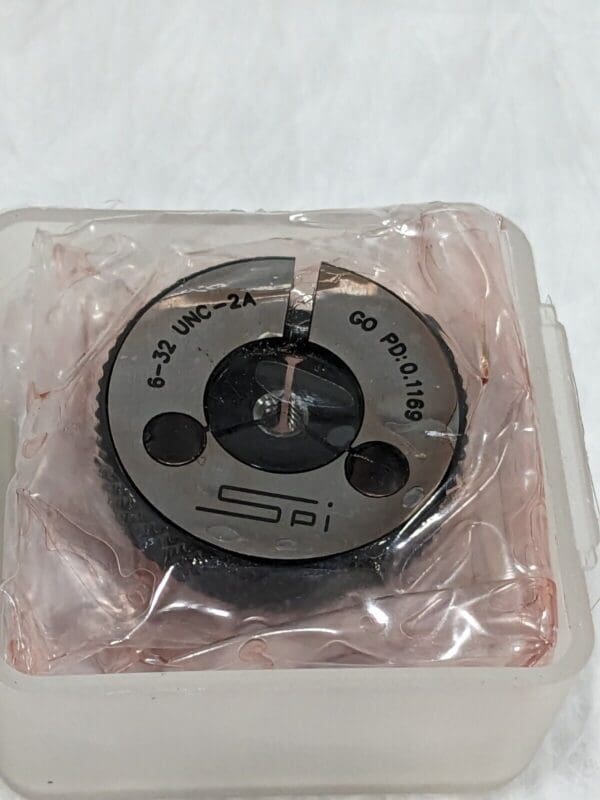 SPI Threaded Ring Gage: #6-32 Thread, Class 2A, Go 23-135-7