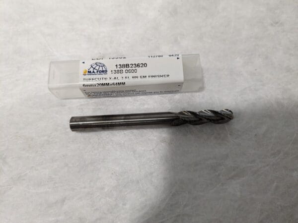 M.A. FORD Ball End Mills 2pk 6.00 mm Dia 3 Fl Solid Carbide 138B23620