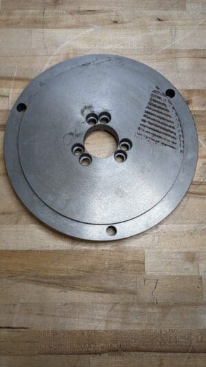 Gibraltar A1/A2-6 Adapter Back Plate for 12" Comp. Lathe Chucks FL11 325/A1-6