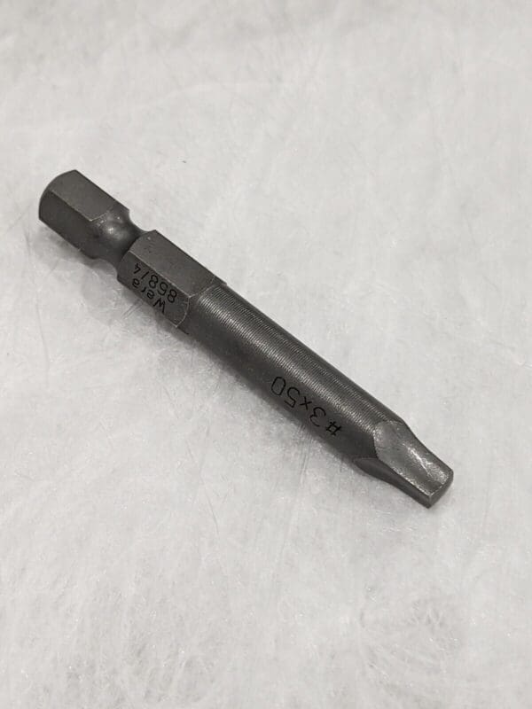 WERA Power Screwdriver Bit #3 Speciality Size, 1/4" Hex Drive Qty 49 05060170001