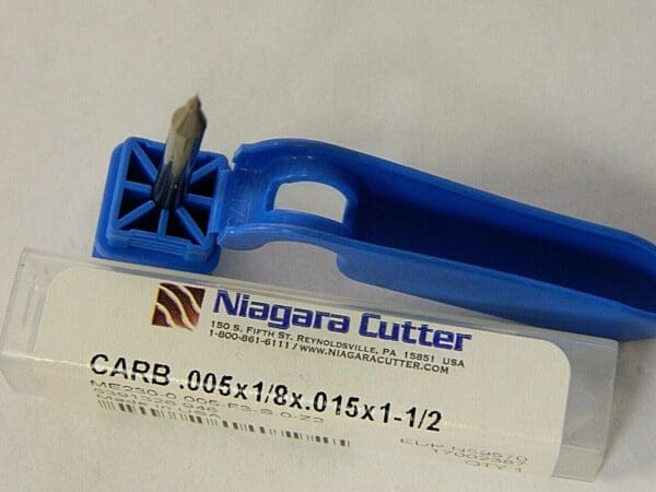 Niagara Cutter 0.015" LOC 1-1/2" OAL 2 FL Carbide Square End Mill QTY 2 N59570