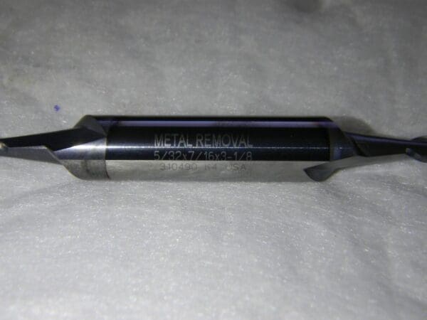 Metal Removal 5/32" x 3/8" x 7/16" 2FL Solid Carbide Double Ball End Mill M34664