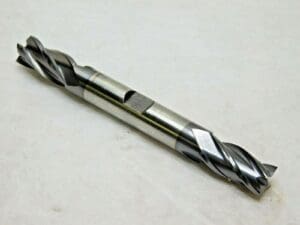 Hertel Square End Mill HSS RH Double End 1/2"x1"x1/2"x4-1/2" 4FL TiCN 87617502