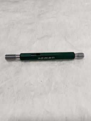 GF GAGE Plug Thread Insert Go/No Go Gage 1/4-20, (STI) Class 2B 55315832