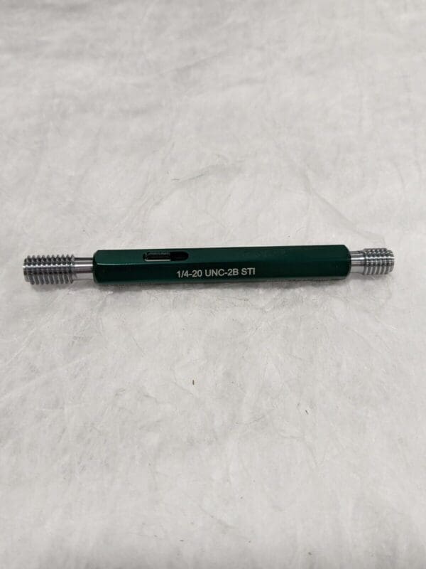 GF GAGE Plug Thread Insert Go/No Go Gage 1/4-20, (STI) Class 2B 55315832