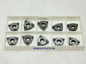 Seco Carbide Turning Inserts WNMG433-MF5 Grade TP1500 Qty 10 36626