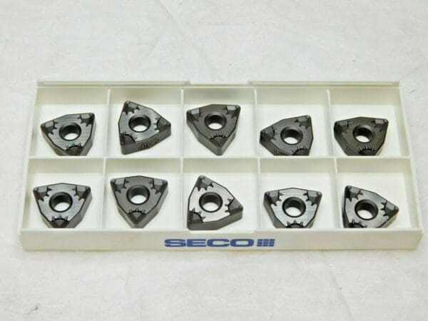 Seco Carbide Turning Inserts WNMG433-MF5 Grade TP1500 Qty 10 36626