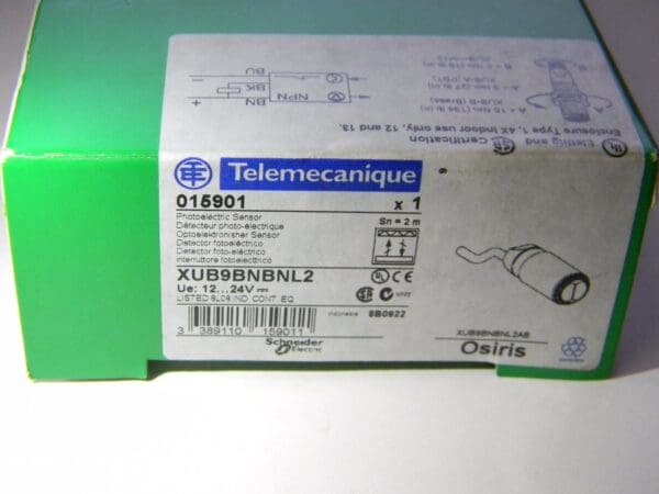 Telemecanique Photoelectric Sensors Cable Connector 2M #XUB9BNBNL2