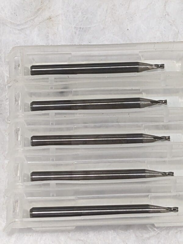 M.A. FORD Square End Mill: 0.0550" Dia, 0.11" LOC, 4 Flute Qty 5 16305500