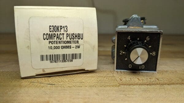 CUTLER HAMMER E30KP13 SER. A4 50V .047A NSMP Eaton E30 Potentiometer