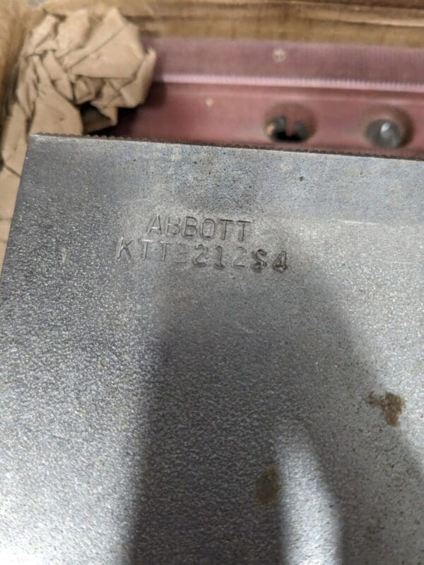 Abott Soft Lathe Chuck Jaw: Serrated 2" OAW, 4" OAH, 5-1/2" OAL Qty 3 KTTB212S4