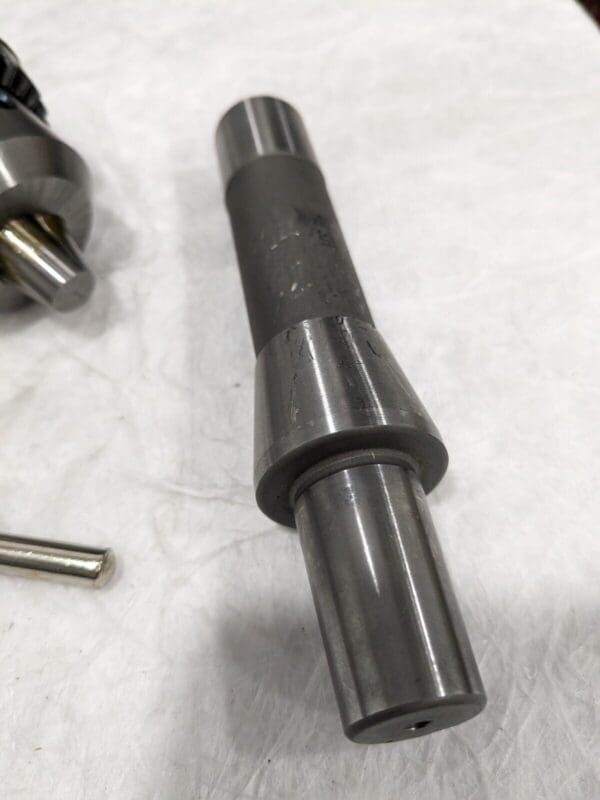 ACCUPRO Drill Chuck: 1/32 to 1/2" Capacity, Tapered Mount, JT3 51233559