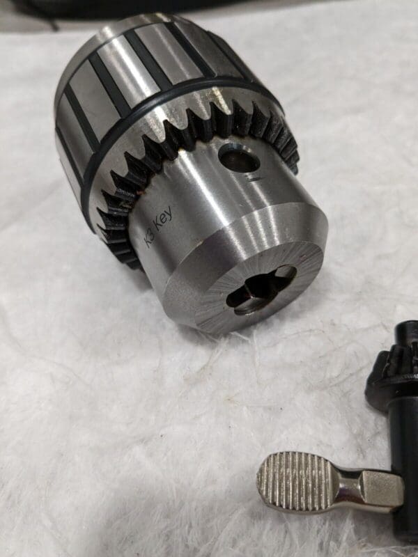 ACCUPRO Drill Chuck: 1/32 to 1/2" Capacity, Tapered Mount, JT3 51233559